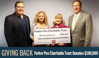 Parker Poe Charitable Trust Donates $100,000