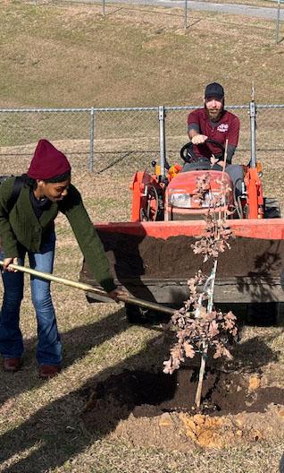 02-05-24 Arbor Day Jasmin Evans NFC Garden Club Member