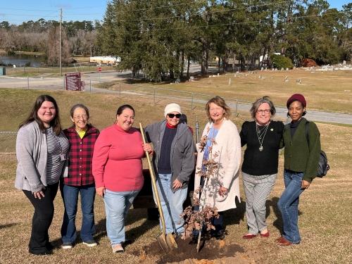 02-05-24 Arbor Day NFC Garden Club and Madison Garden Club