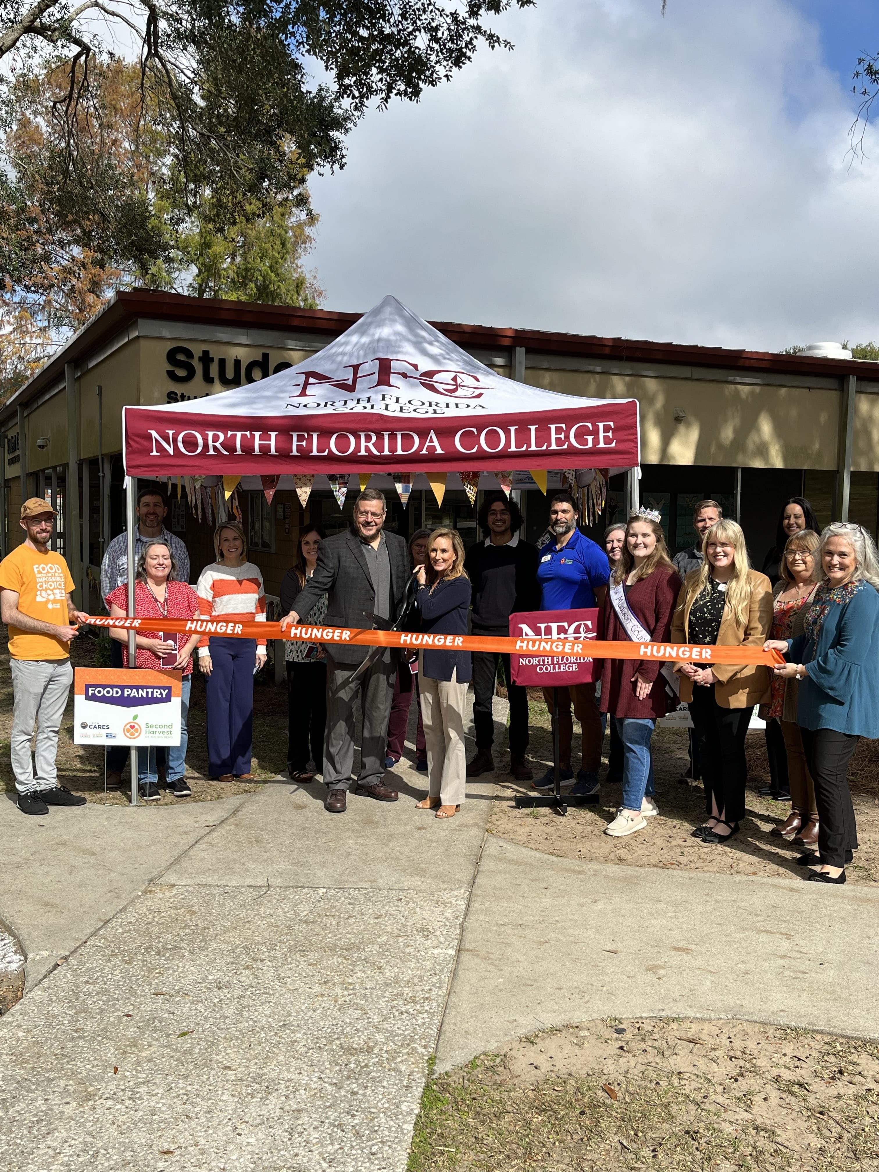 Pantry Ribbon Cutting