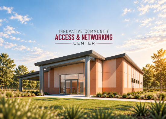 Artists rendering of NFCs new Community Center