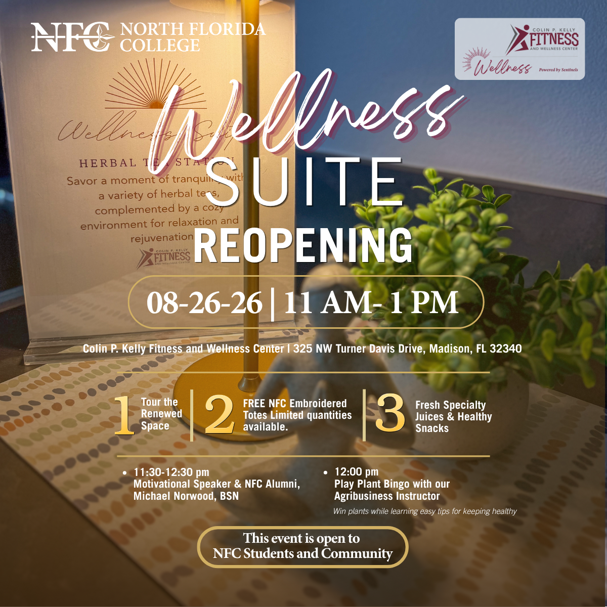 Wellness reopening